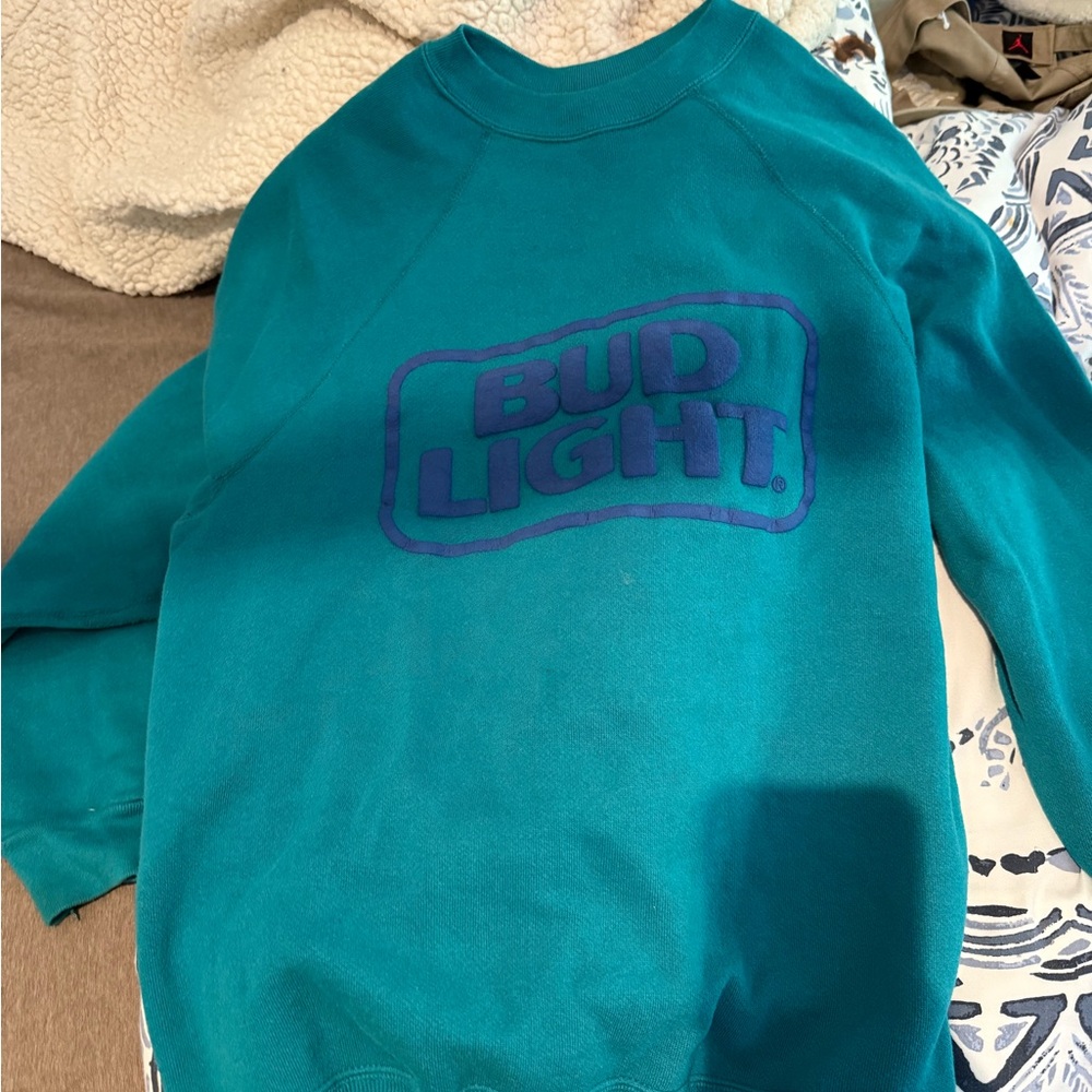 Bud Light Teal Sweatshirt